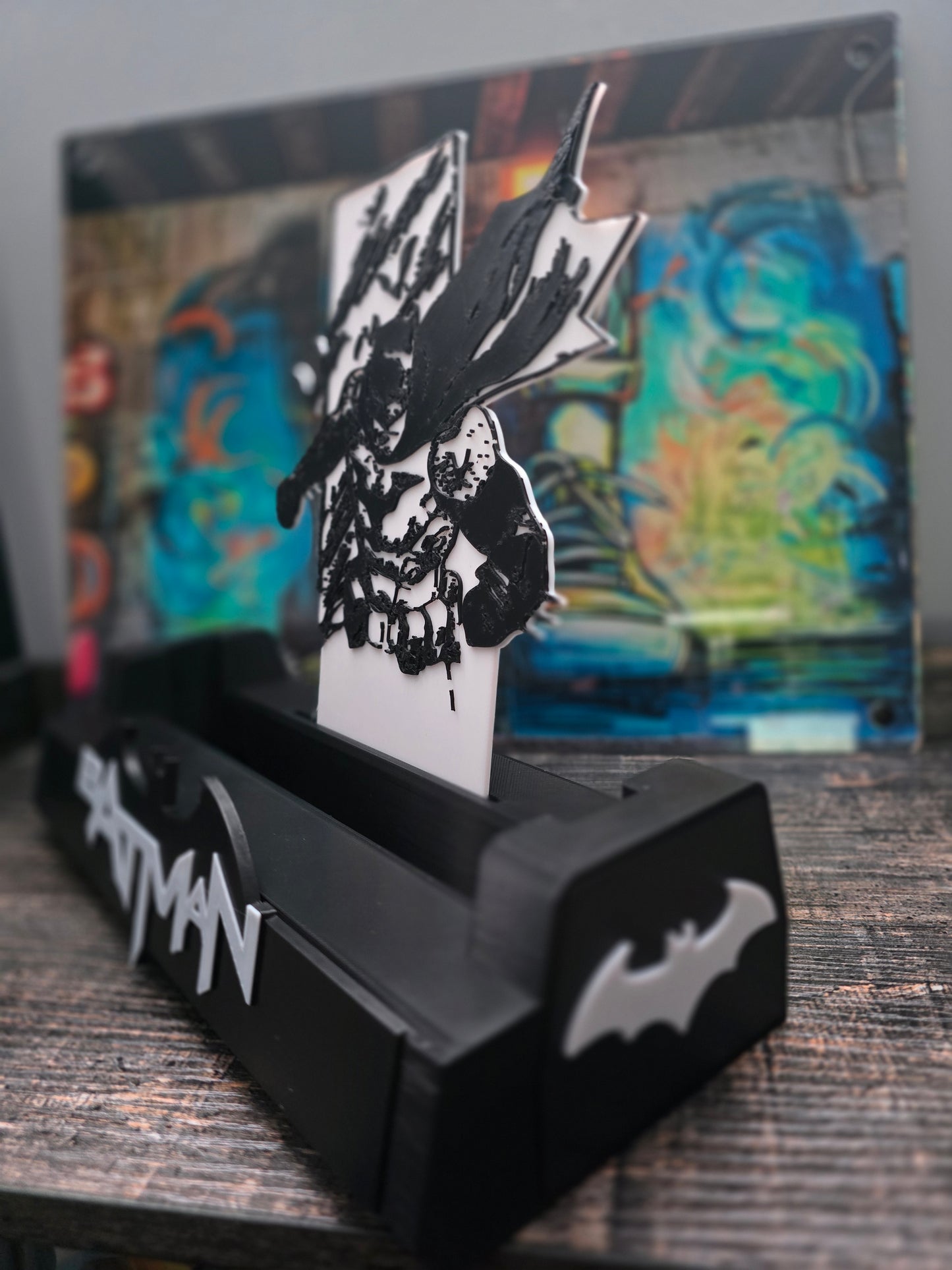 Batman Comic Book Stand