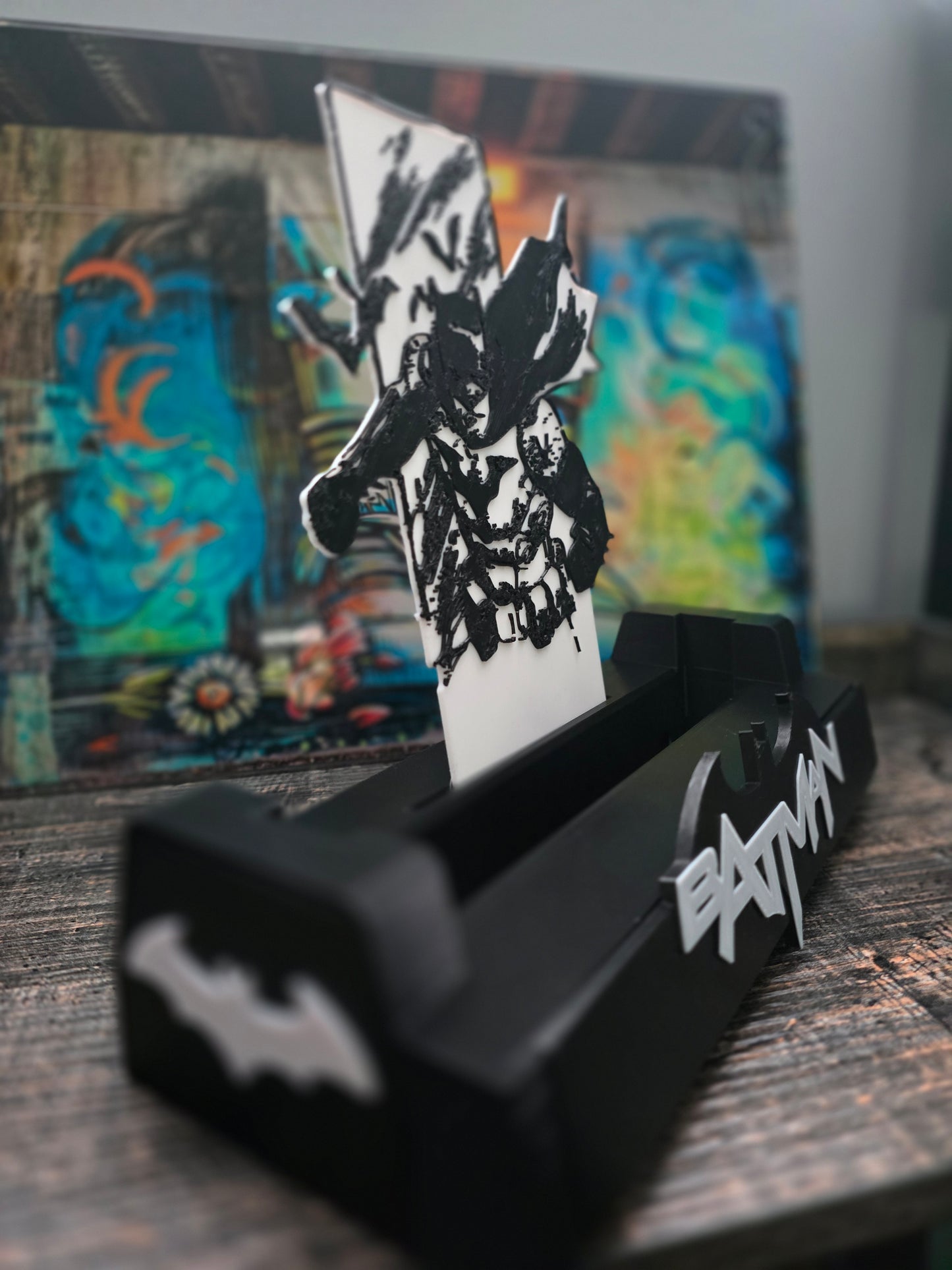 Batman Comic Book Stand