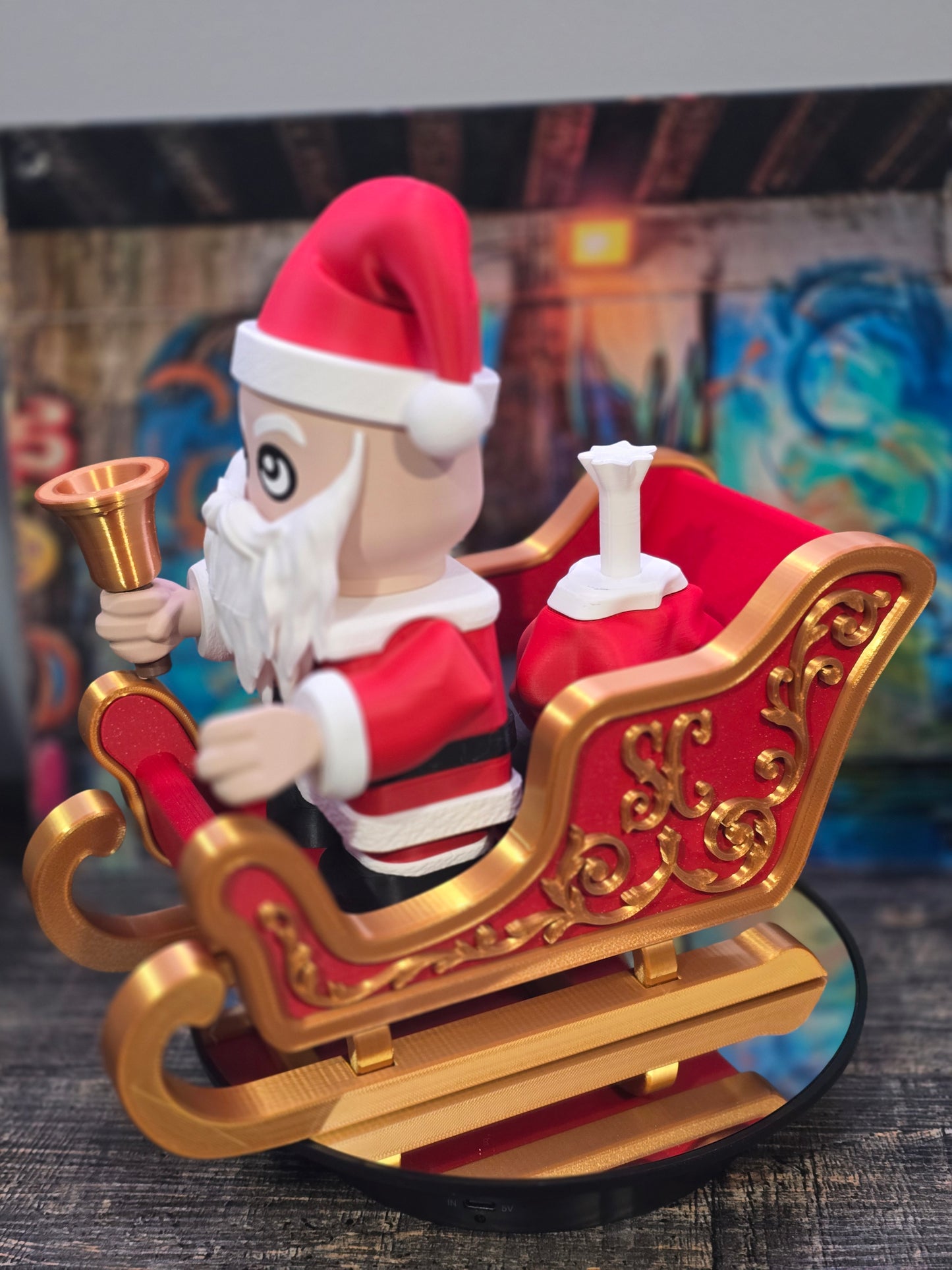 Chunky - Santa and Sleigh