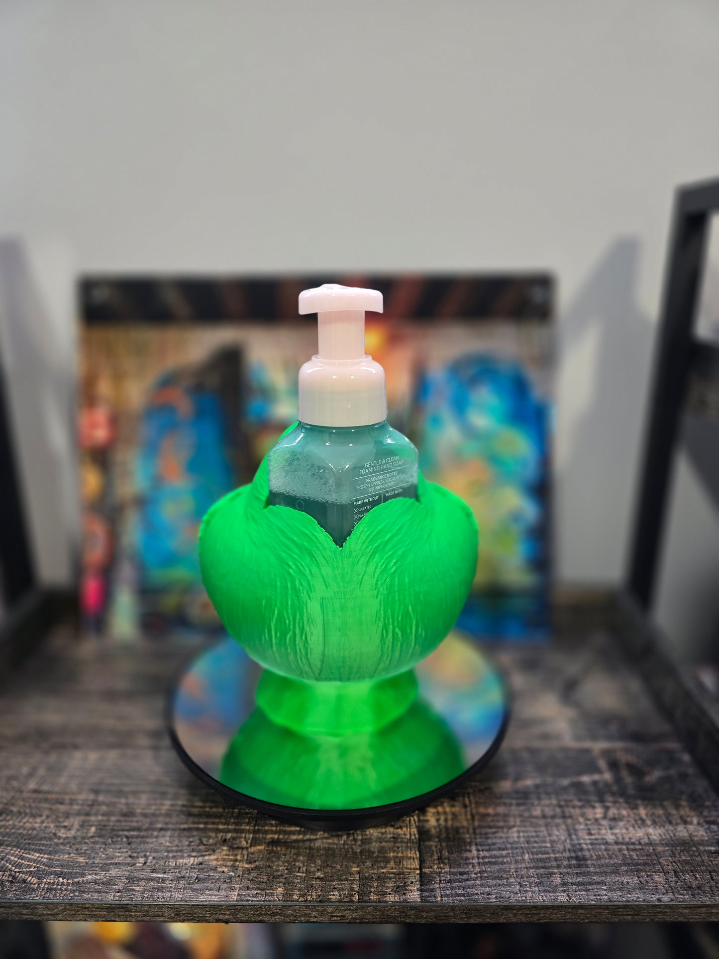Grinch - Soap Dispenser holder for B & Body Works Foam Soap