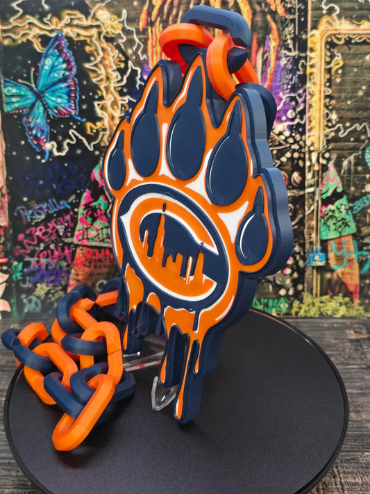Chicago Football Hype Chain - Drip Logo