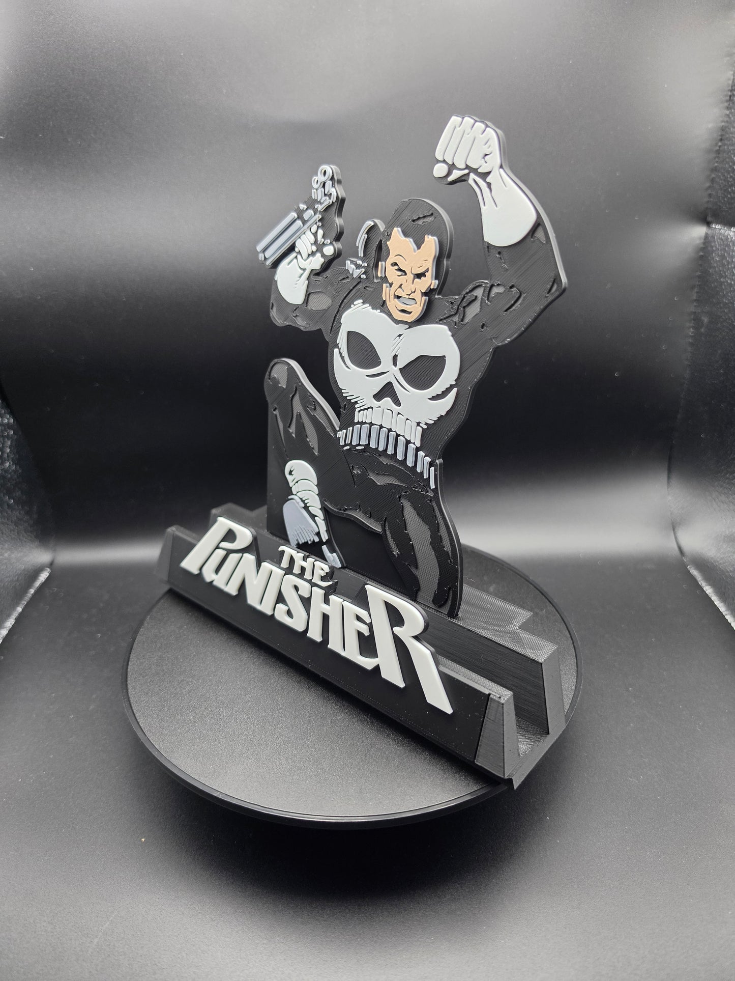The Punisher- Comic Book Display Stand for Graded CGC, CBCS, Non-Graded