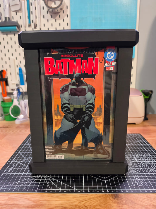 Comic Book Display Spinner/Storage Container for Non-Graded Comic Books