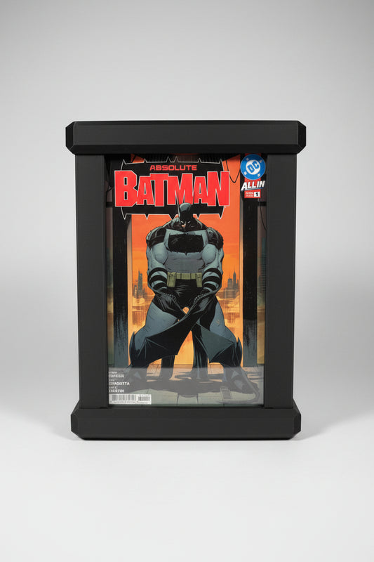 Comic Book Display Spinner/Storage Container for Non-Graded Comic Books