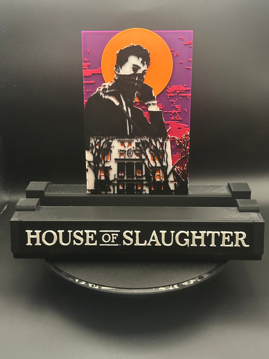 House of Slaughter- Comic Book Display Stand for Graded CGC, CBCS, Non-Graded