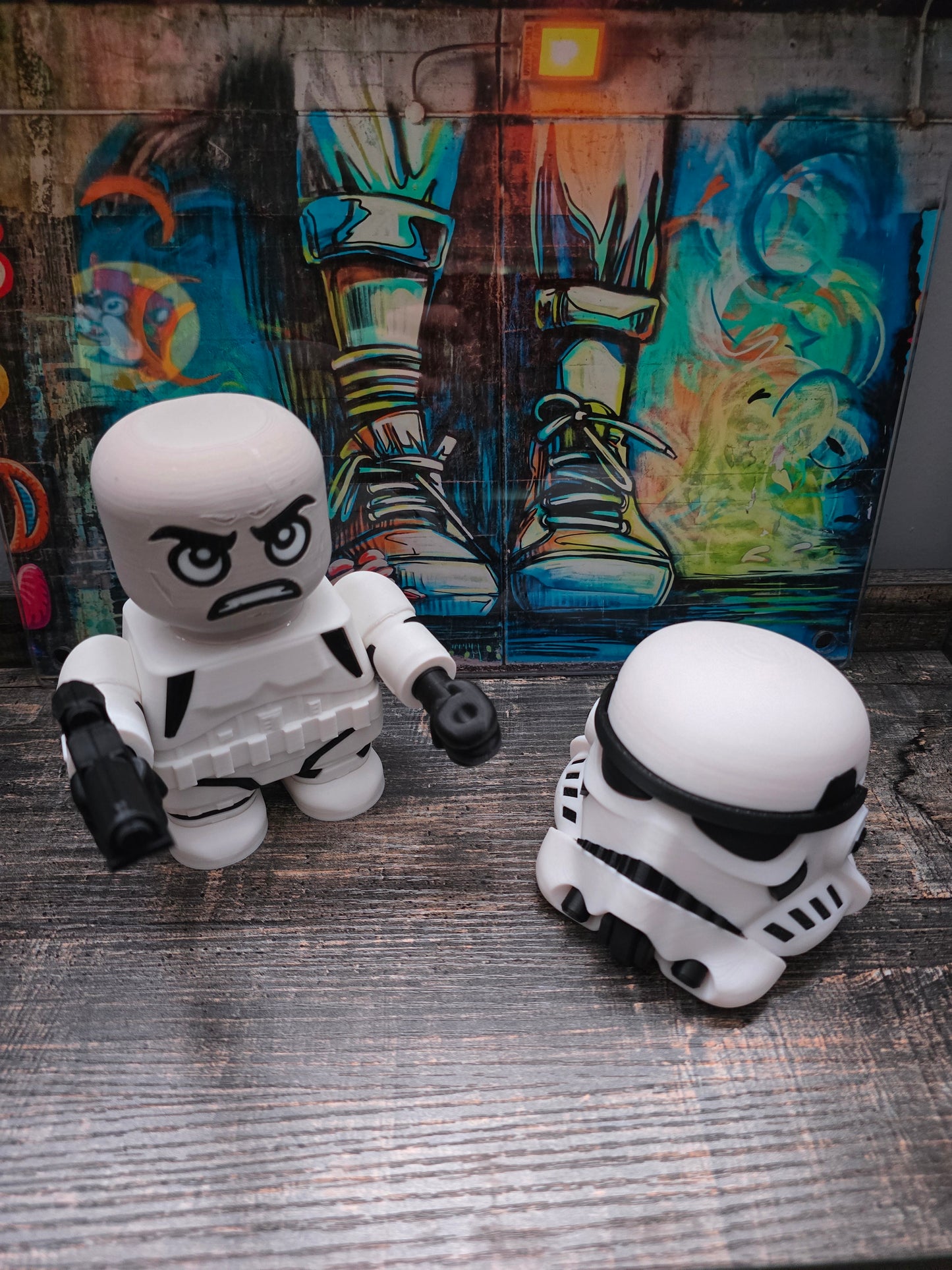 Chunky- StormChunker, Removable Helmet & Blaster, 6.75" Tall