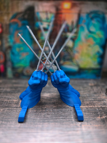 Wolverine Claws Comic Book Stand