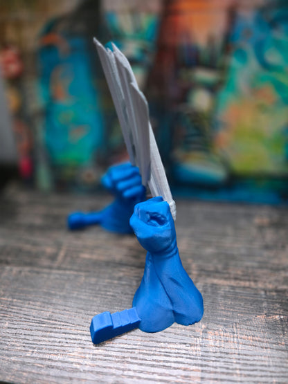 Wolverine Claws Comic Book Stand