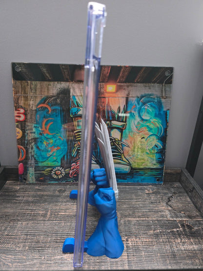 Wolverine Claws Comic Book Stand