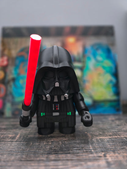 Chunky - Darth Vader, Removable Helmet & Lightsaber