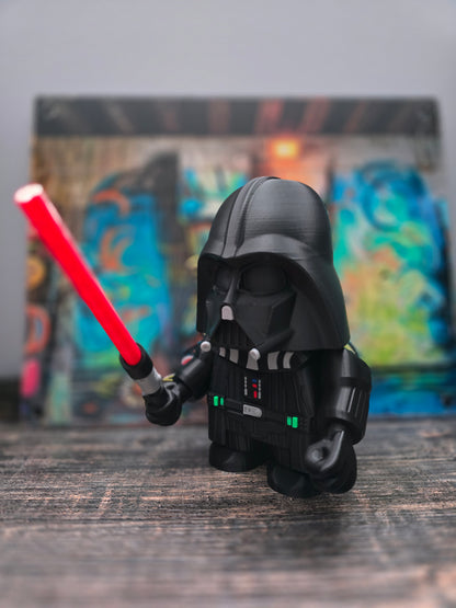 Chunky - Darth Vader, Removable Helmet & Lightsaber