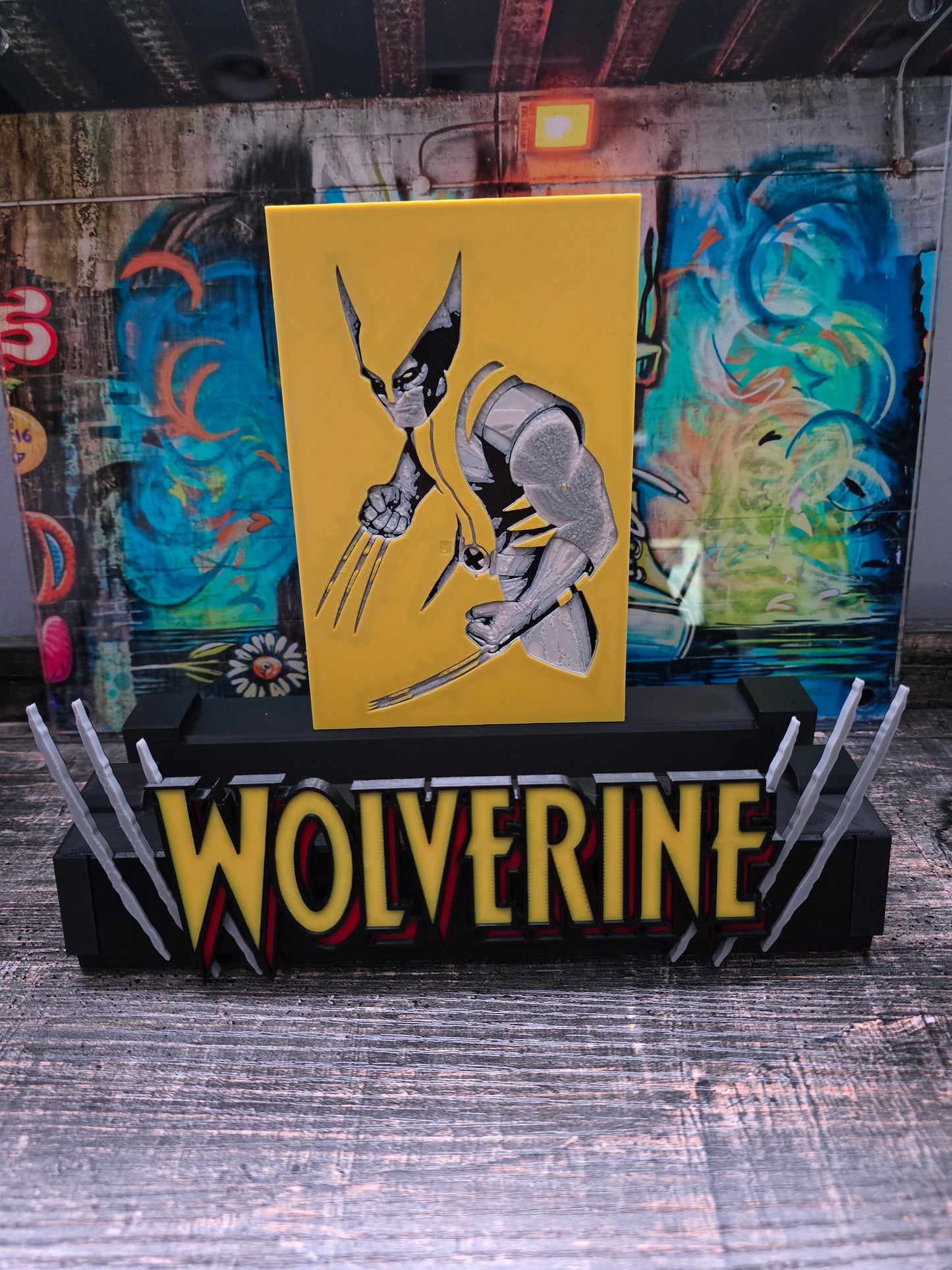 Wolverine Comic Book Stand