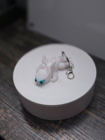 Pocket Friend - Light Fury (Luna) - Keychain