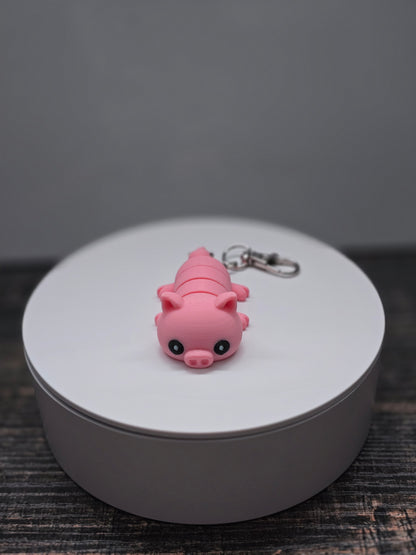 Pocket Friend - Pig Keychain