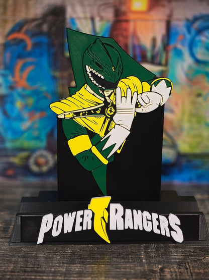 Power Ranger Comic Book Stand