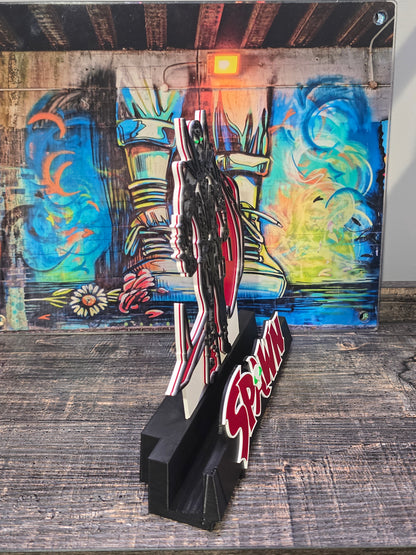 Spawn Comic Book Stand