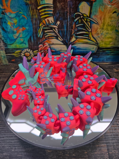 Gamer Girl Dragon - over 14 inches in length