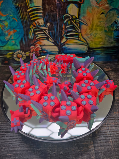 Gamer Girl Dragon - over 14 inches in length