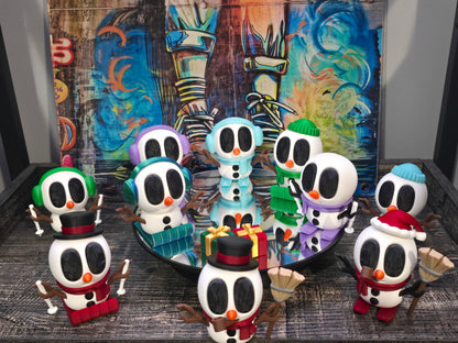 Blob Lab Snowman Collection