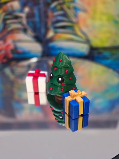 Christmas Tree Flexi - with 2 assorted presents