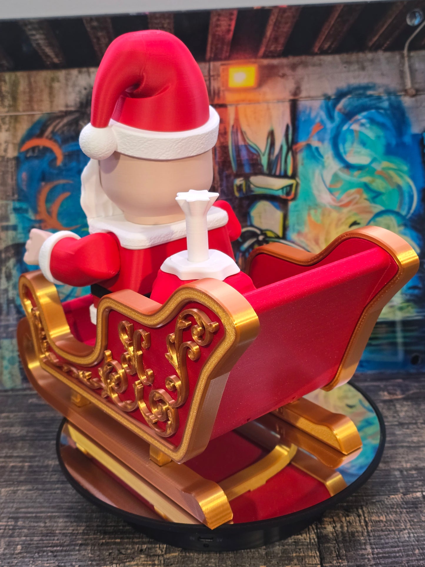 Chunky - Santa and Sleigh