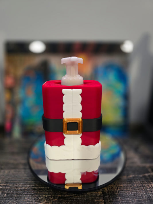 Santa Claus Themed - Soap Dispenser holder for B & Body Works Foam Soap