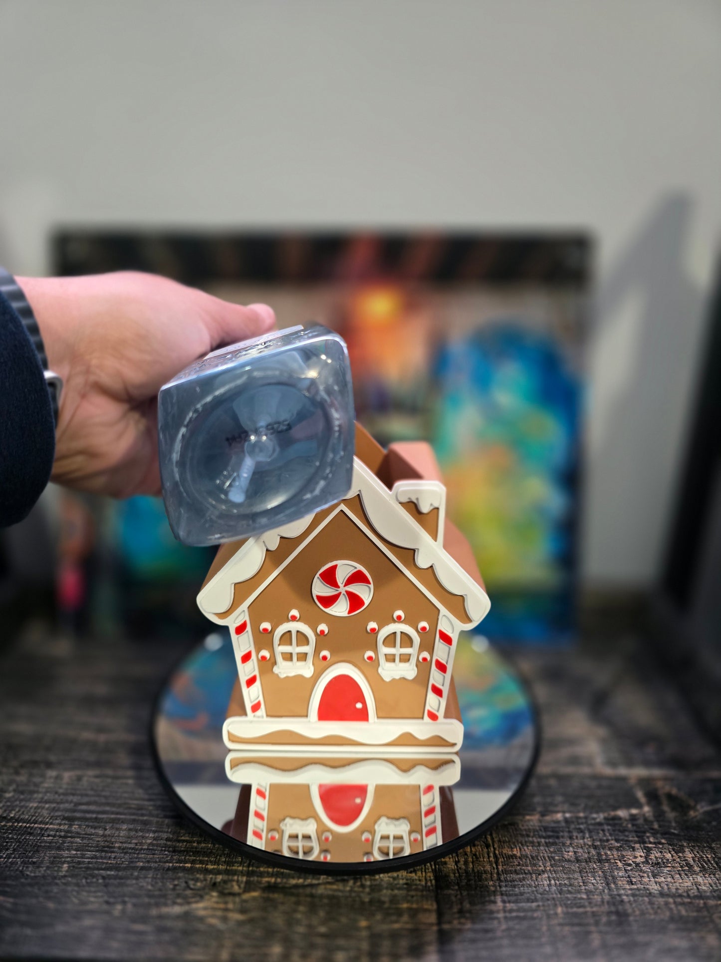 Gingerbread House  - Soap Dispenser holder for B & Body Works Foam Soap
