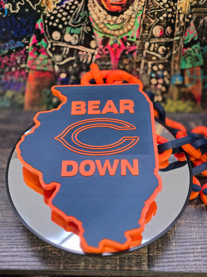 Chicago Football Hype Chain - Bear Down