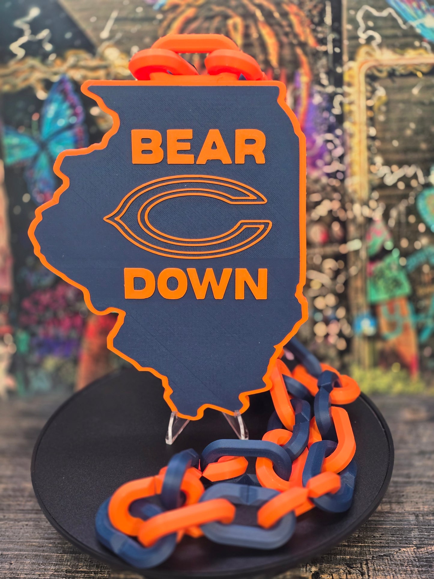 Chicago Football Hype Chain - Bear Down
