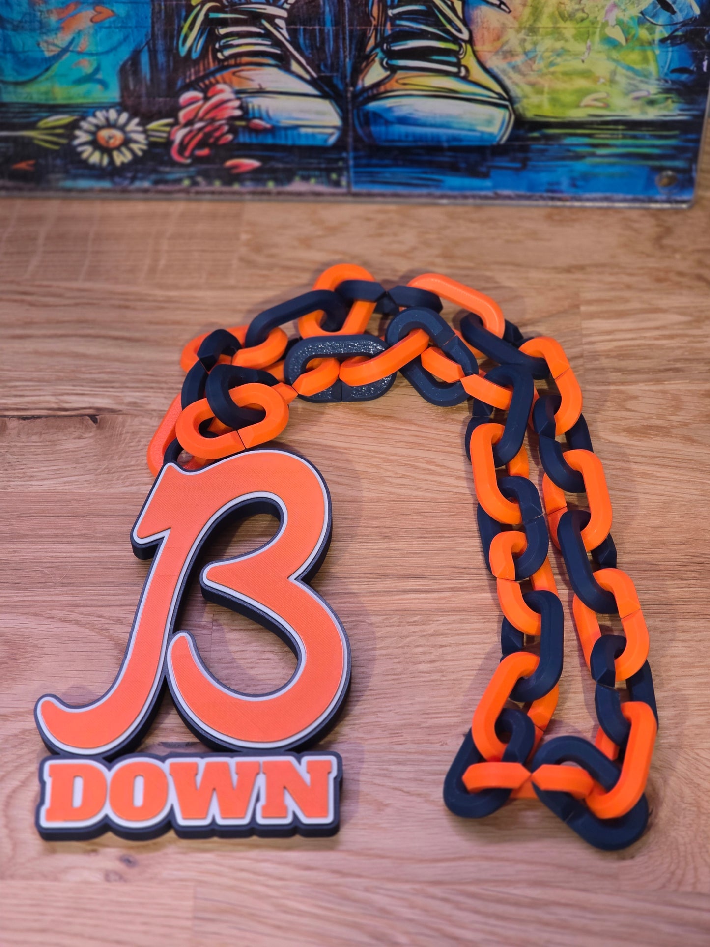 Chicago Football Hype Chain - Bear Down - B