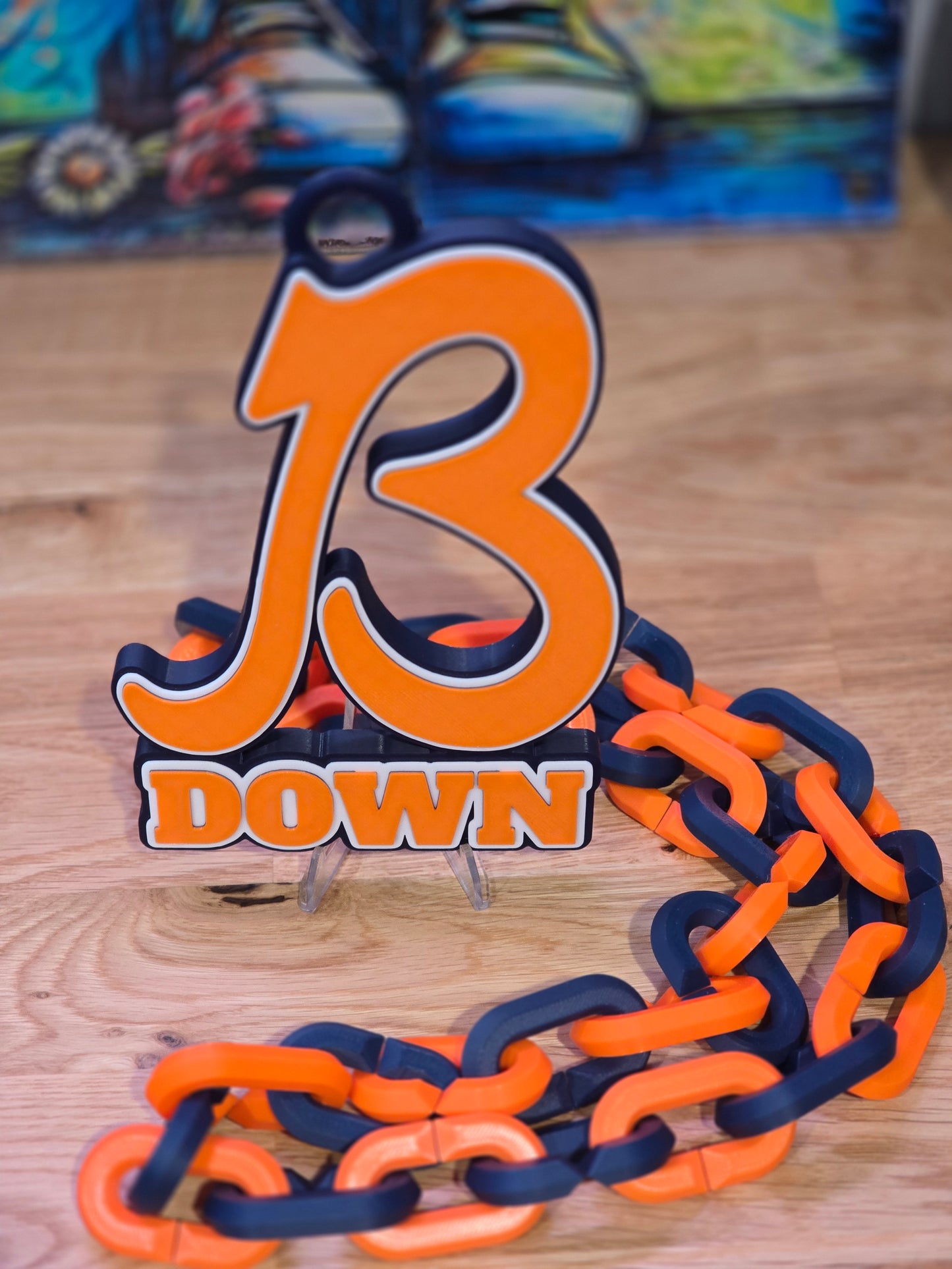 Chicago Football Hype Chain - Bear Down - B