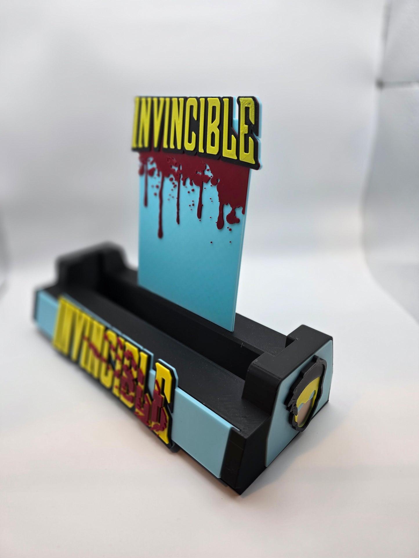 Invincible Comic Book Stand (Blood Splatter Face Plate)