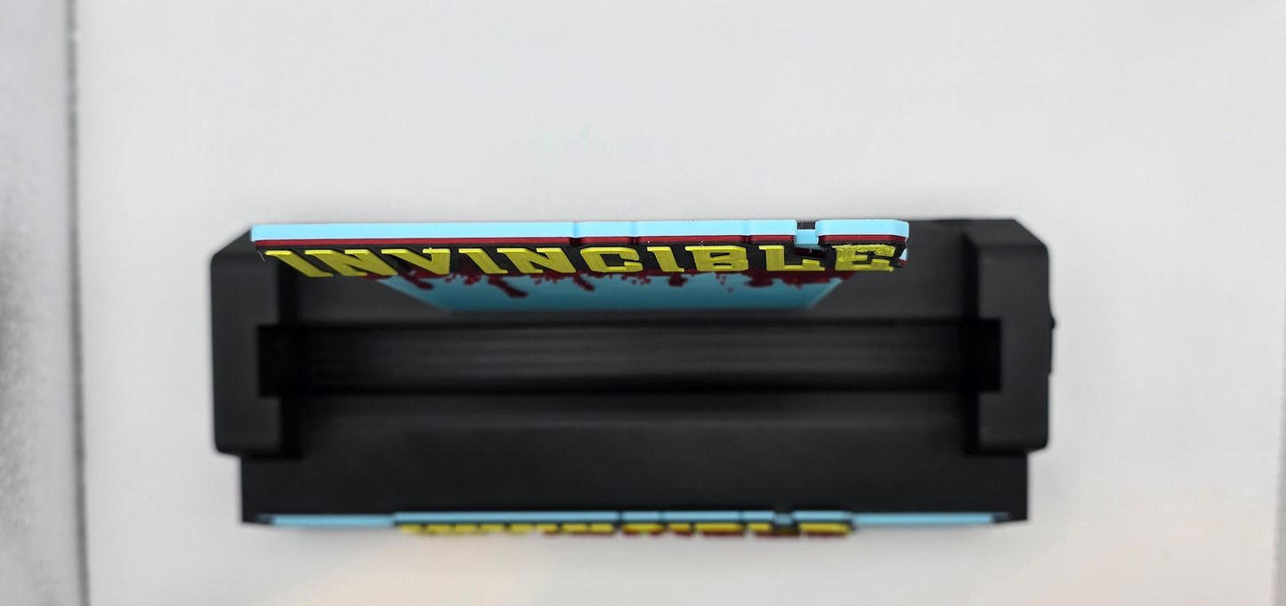 Invincible Comic Book Stand (Blood Splatter Face Plate)
