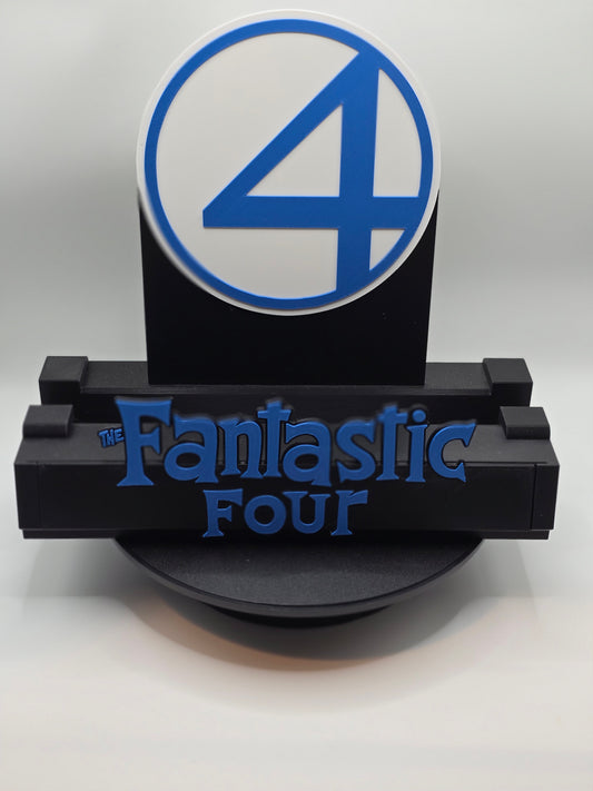 Fantastic 4- Comic Book Display Stand for Graded CGC, CBCS, Non-Graded