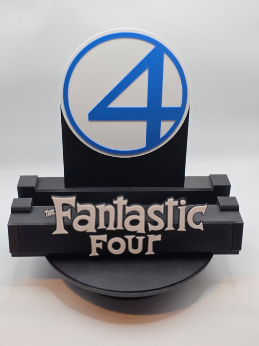 Fantastic 4- Comic Book Display Stand for Graded CGC, CBCS, Non-Graded