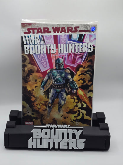 Star Wars - Bounty Hunters- Comic Book Display Stand for Graded CGC, CBCS, Non-Graded