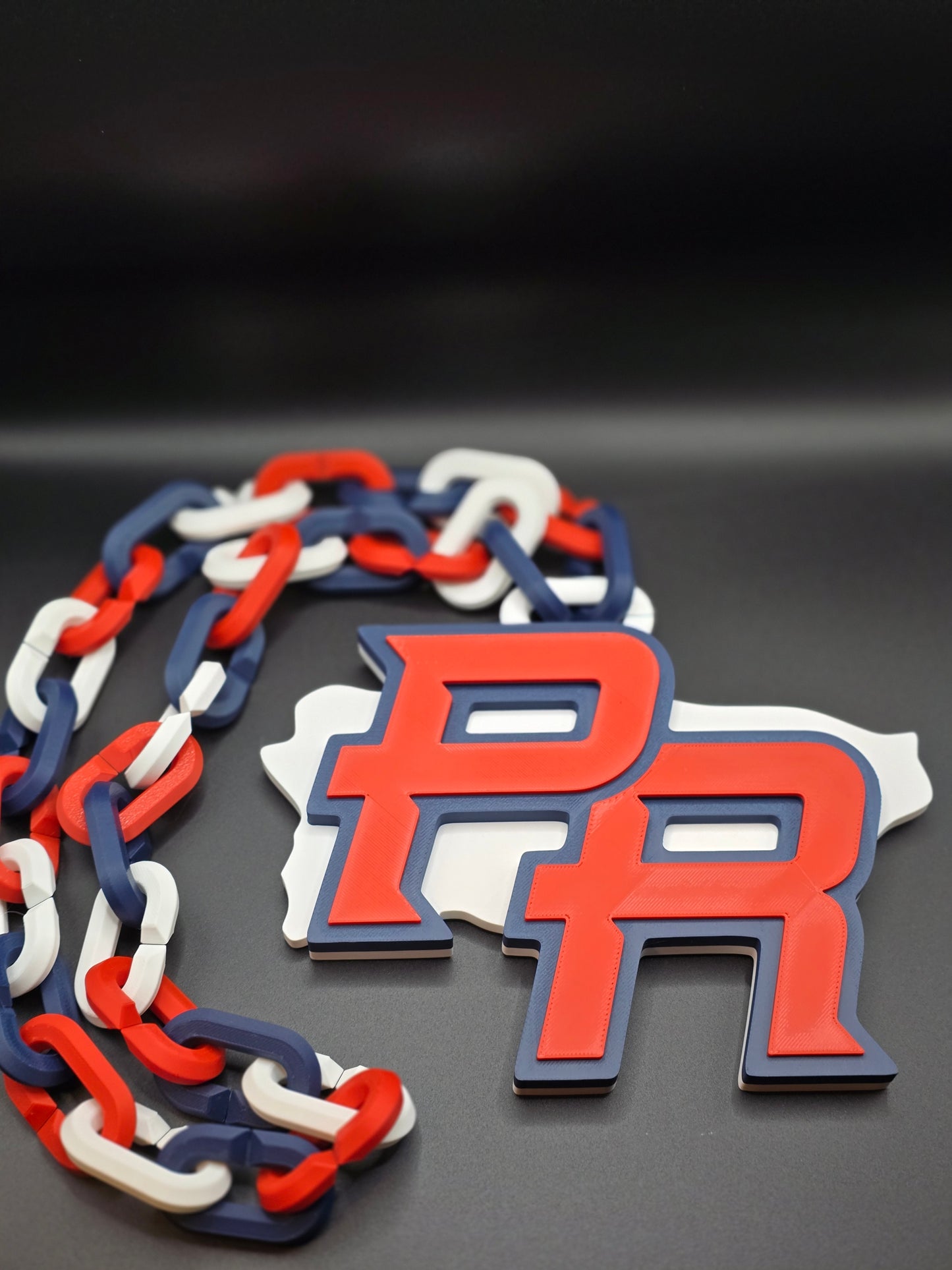 Puerto Rico Team Logo Hype Chain - World Baseball Classic
