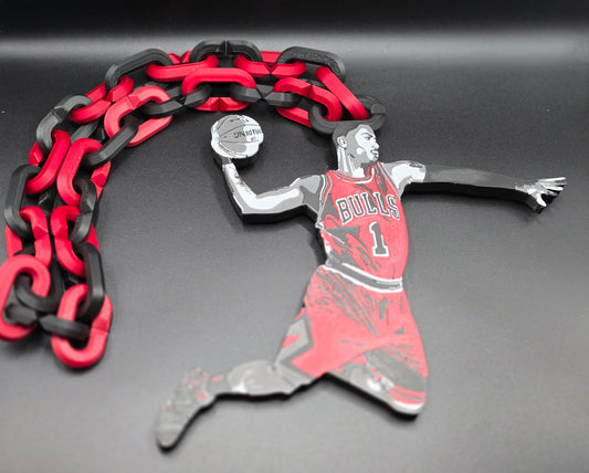 Derrick Rose(Chicago Bulls Fan Art) Hype Chain