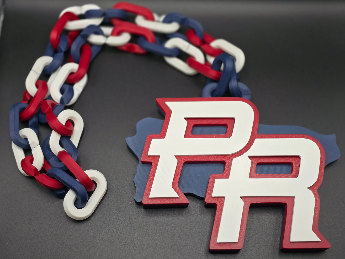 Puerto Rico Team Logo Hype Chain - World Baseball Classic