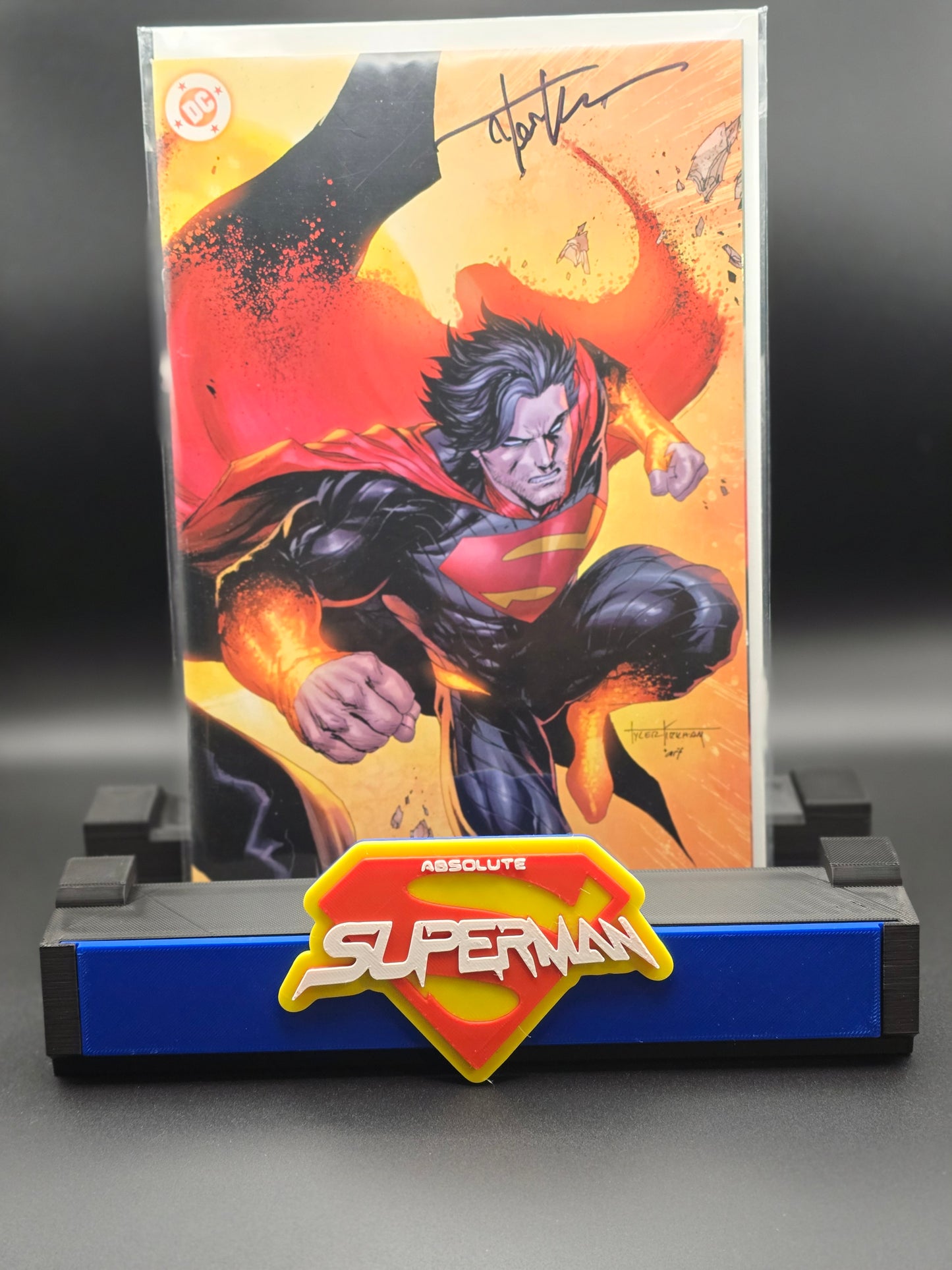 Absolute Superman- Comic Book Display Stand for Graded CGC, CBCS, Non-Graded