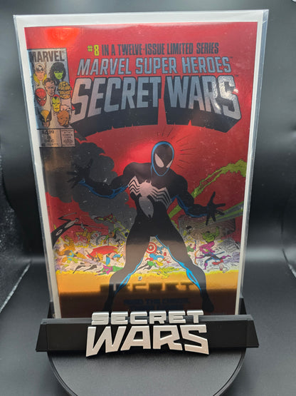 Secret Wars- Comic Book Display Stand for Graded CGC, CBCS, Non-Graded