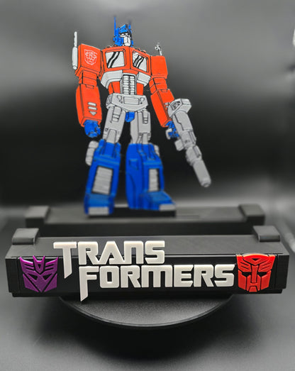 Transformers- Comic Book Display Stand for Graded CGC, CBCS, Non-Graded