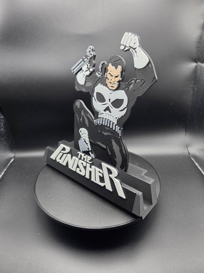 The Punisher- Comic Book Display Stand for Graded CGC, CBCS, Non-Graded