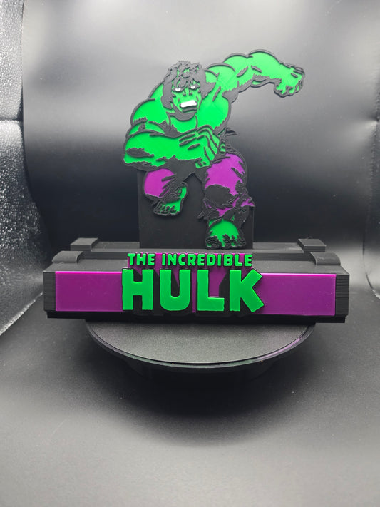 The Incredible Hulk - Comic Book Display Stand for Graded CGC, CBCS, Non-Graded
