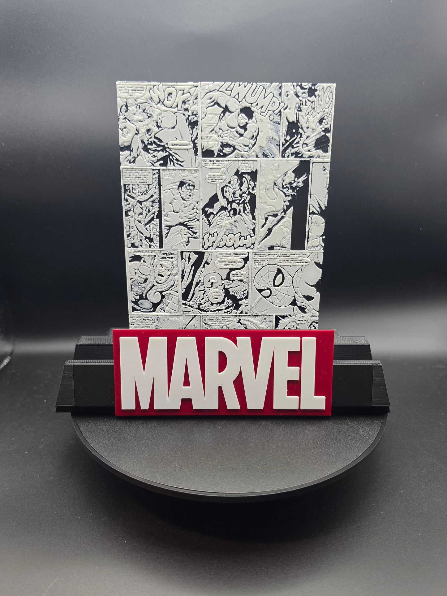 Marvel- Comic Book Display Stand for Graded CGC, CBCS, Non-Graded