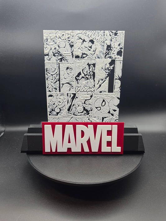 Marvel- Comic Book Display Stand for Graded CGC, CBCS, Non-Graded
