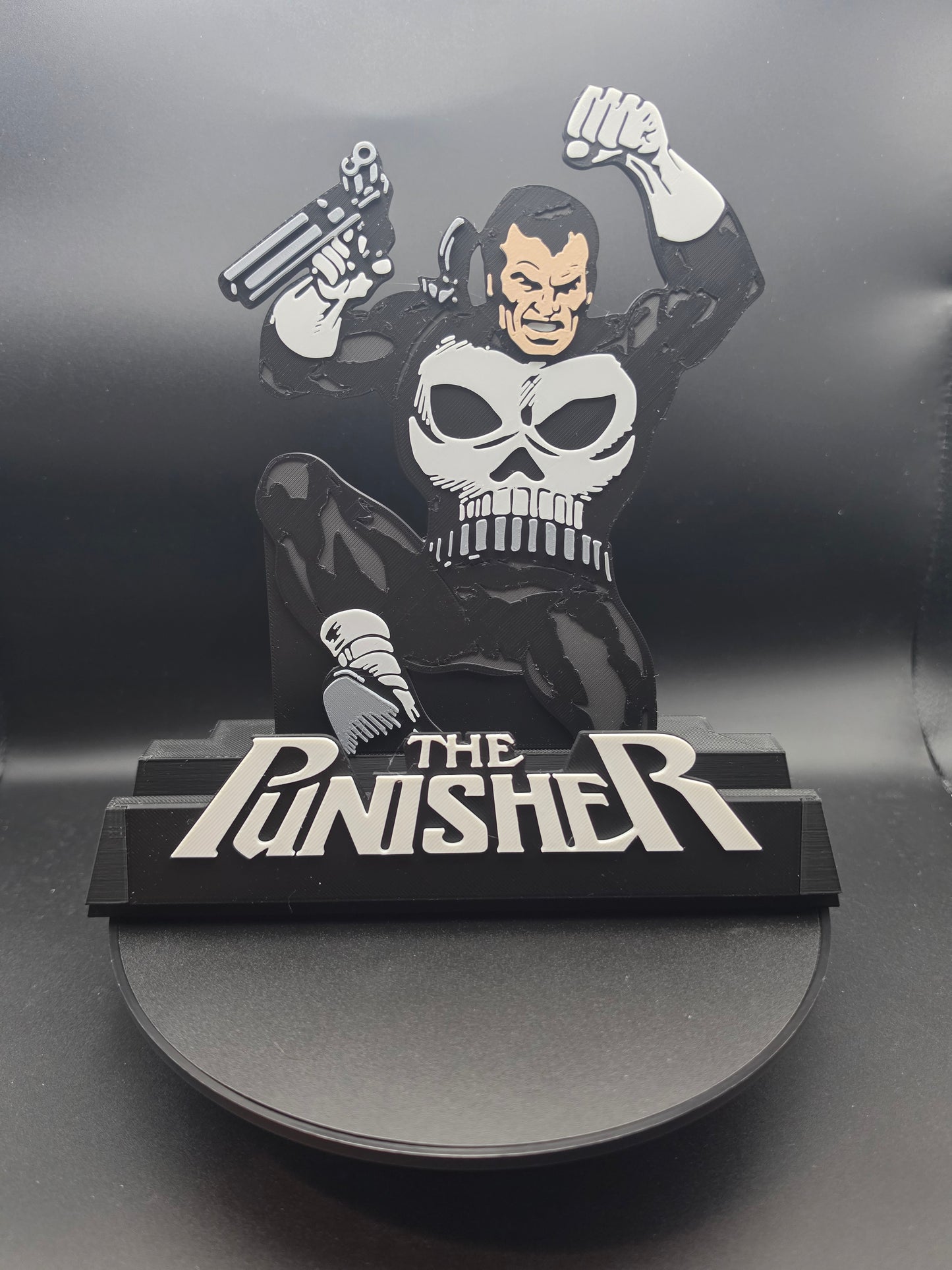 The Punisher- Comic Book Display Stand for Graded CGC, CBCS, Non-Graded
