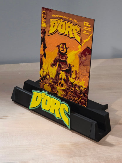 D'Orc- Comic Book Display Stand for Graded CGC, CBCS, Non-Graded