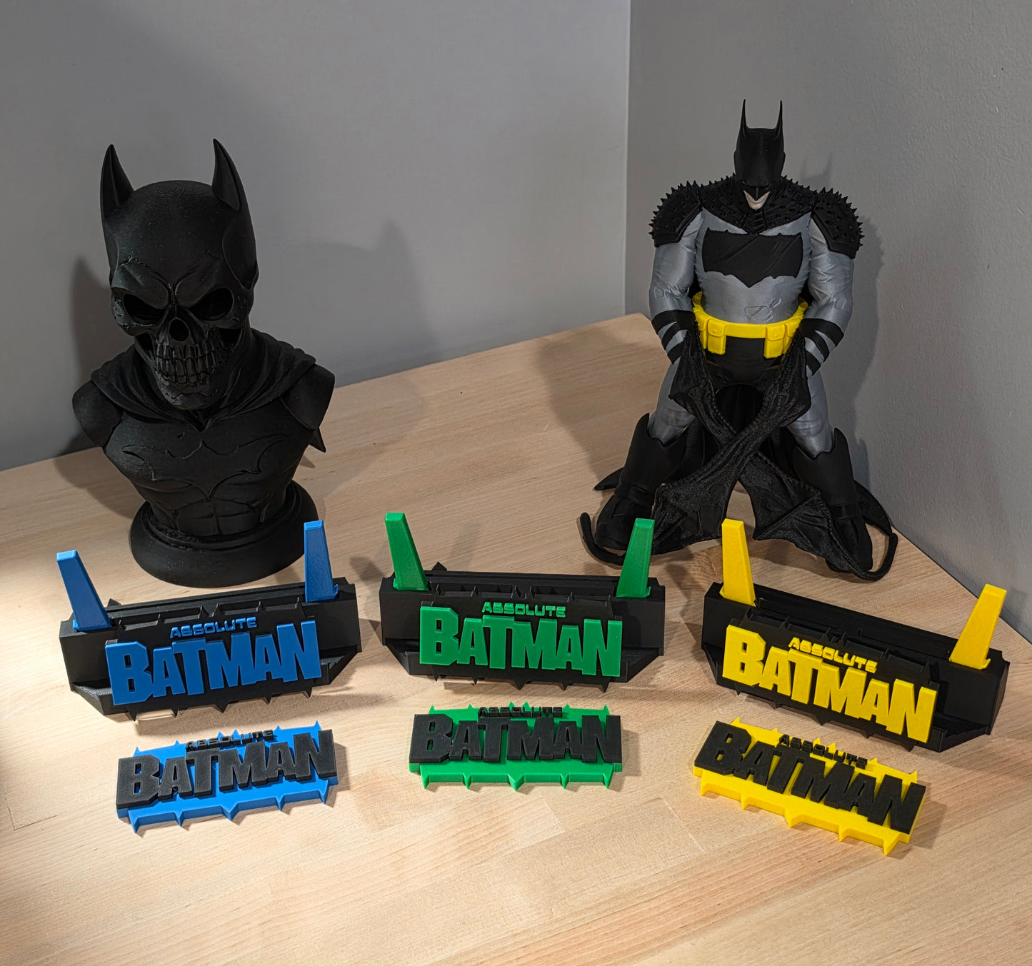 Absolute Batman - Magnetic Logo Kickstand- Comic Book Display Stand for Graded CGC, CBCS, Non-Graded
