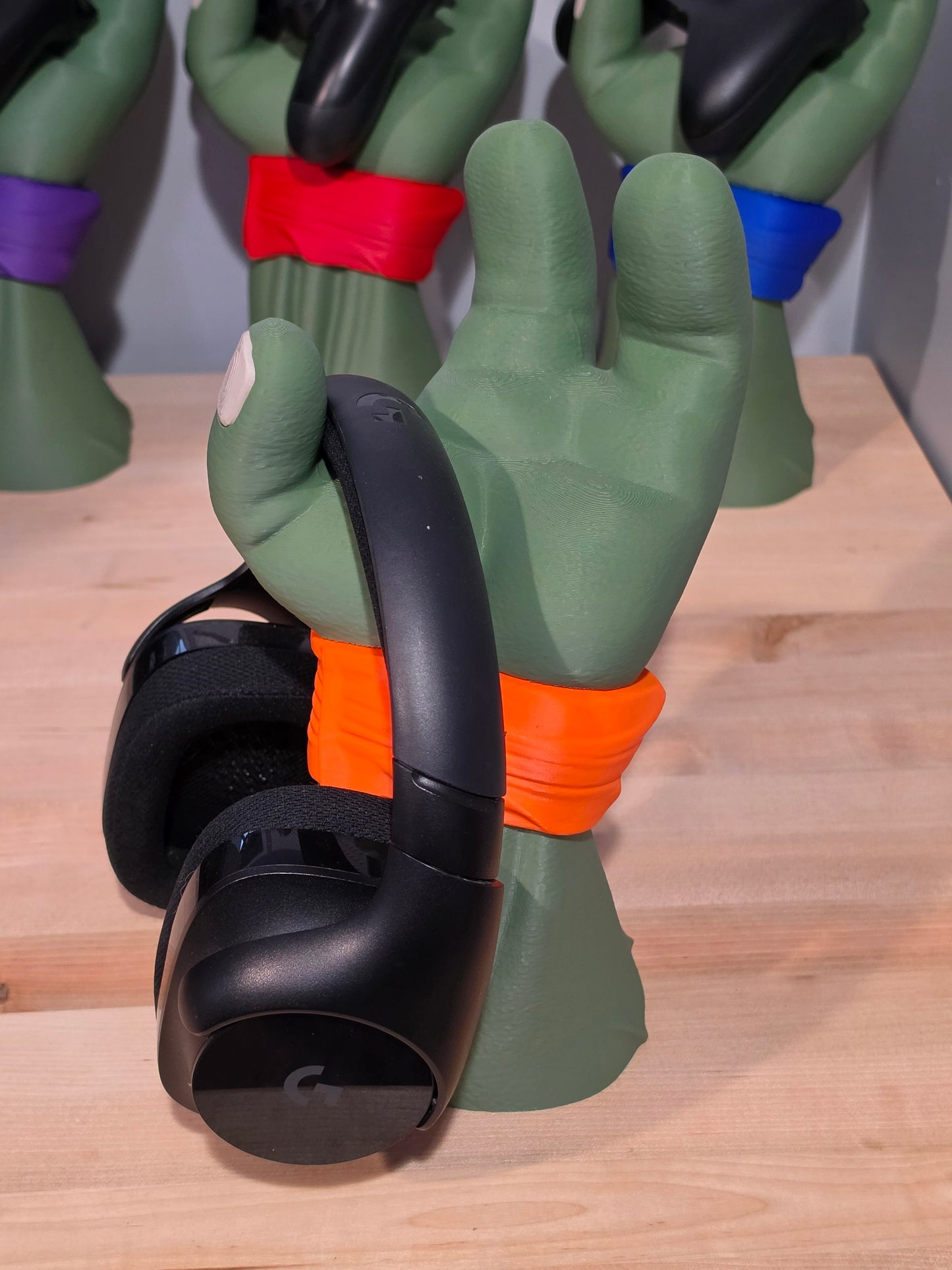 Teenage Mutant Ninja Turtle Remote/Headset Controller Stand.